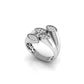 Quadruple Elegance Diamond Ring