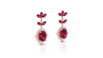 Blossom Flame Earrings