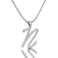 Golden Grace Initial Necklace