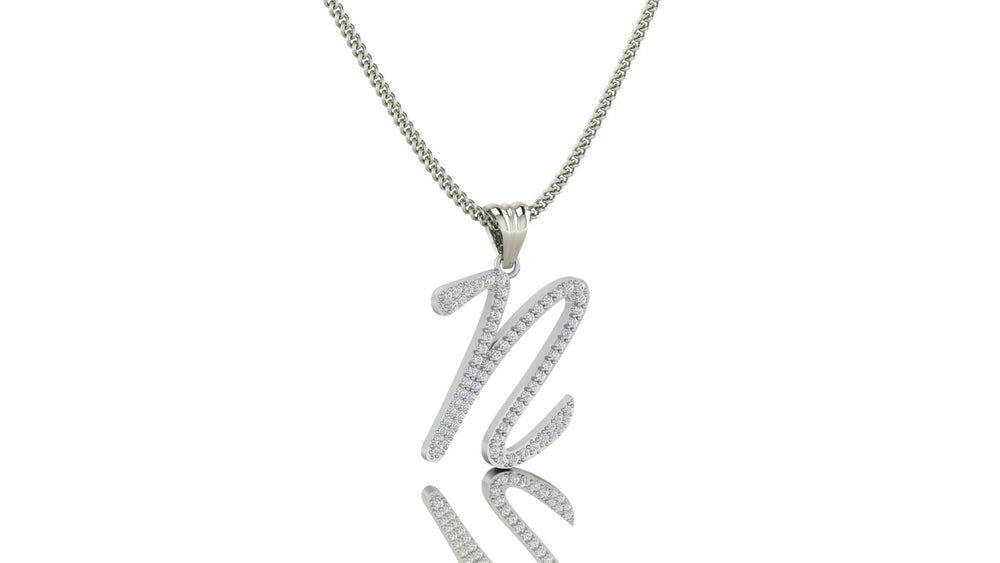 Golden Grace Initial Necklace