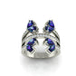 Triple Band Sapphire Ring