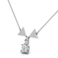 Modern Triangle Necklace