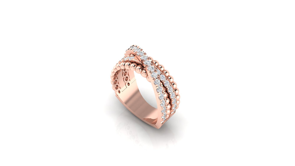 Celeste Crossover Ring