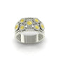 Daisy Chain Gemstone Ring