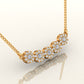 Radiant Five - Cluster Necklace