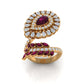 Scarlet Serpent Ring