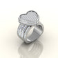 Forever Gleam Heart Ring