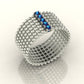 Gem Beaded Ring