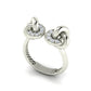 Interlocking Knot Ring