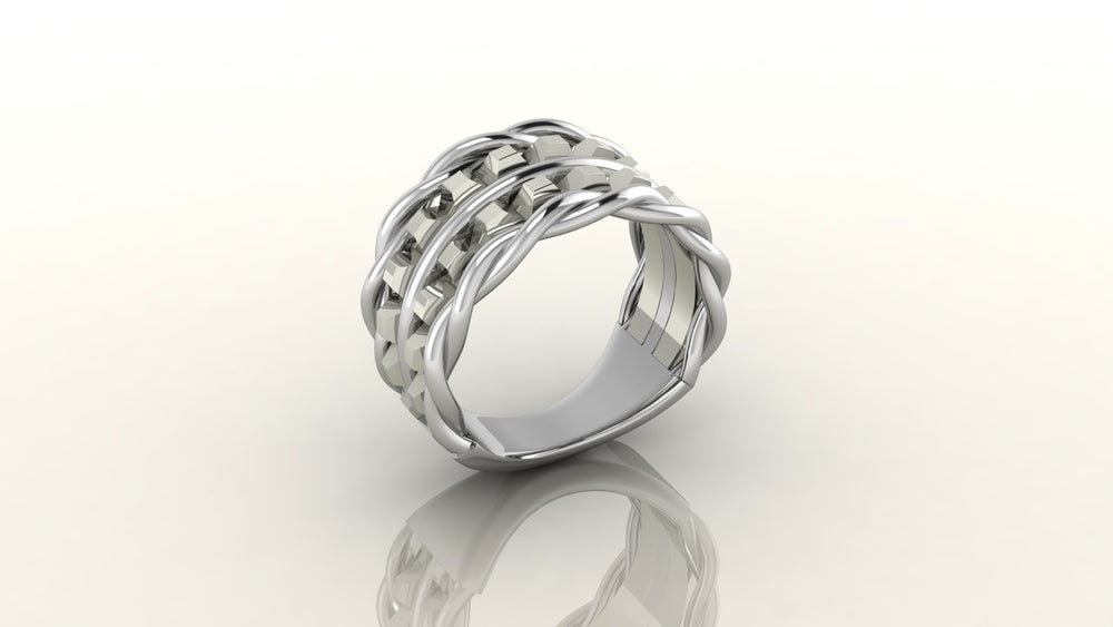 Twisted Harmony Ring