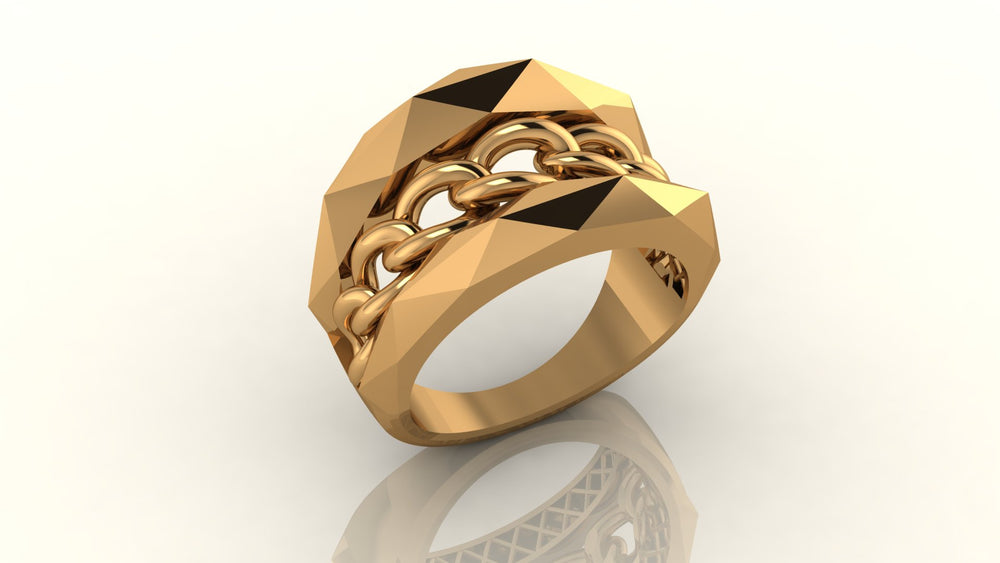 Geometric Chain Ring