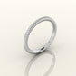 Twist Design Silver Stackable Ring