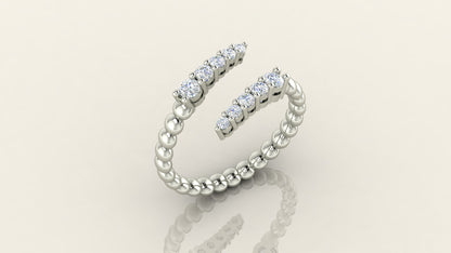 Topaz Open Band Ring