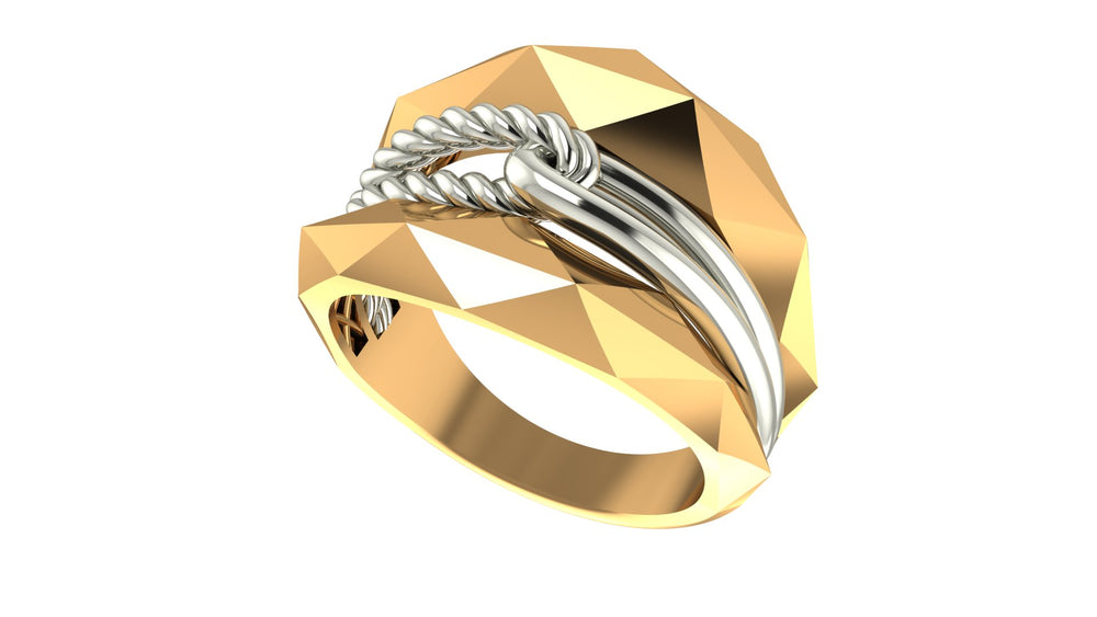 Sophisticated Geometric Ring