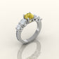 Aurora Emerald Crest Ring