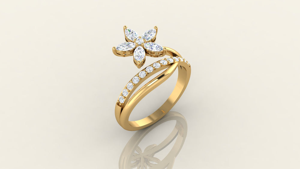 Petal Symphony Ring
