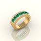 Celestial Emerald Crown Ring
