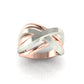 Stylish Interlaced Ring