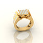 Luxury Square Top Diamond Ring