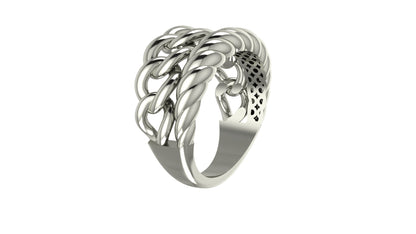Luxurious Woven Ring