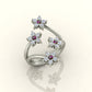 Luminous Flower Ring