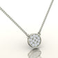 Sparkling Halo Necklace