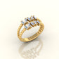 Radiant Rectangles Ring