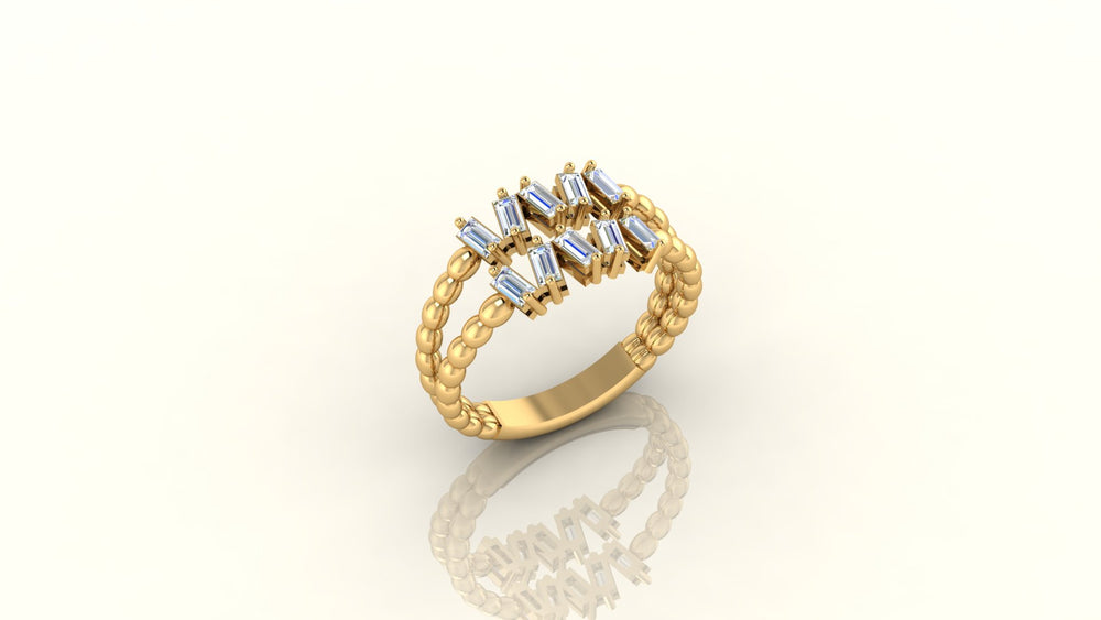 Radiant Rectangles Ring