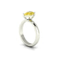 Amber Light Engagement Ring