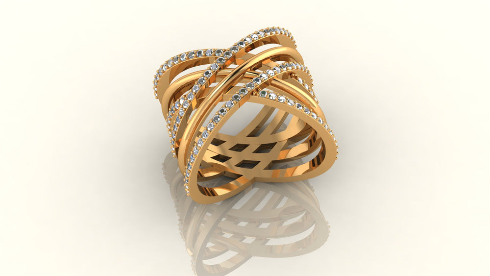 Radiant Crossover Ring