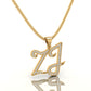 Starlit Initial Necklace