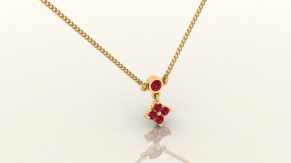 Midnight Bloom Necklace