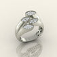 Quadruple Elegance Diamond Ring