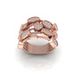 Elegant Multi - Band Ring