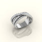 Celeste Crossover Ring