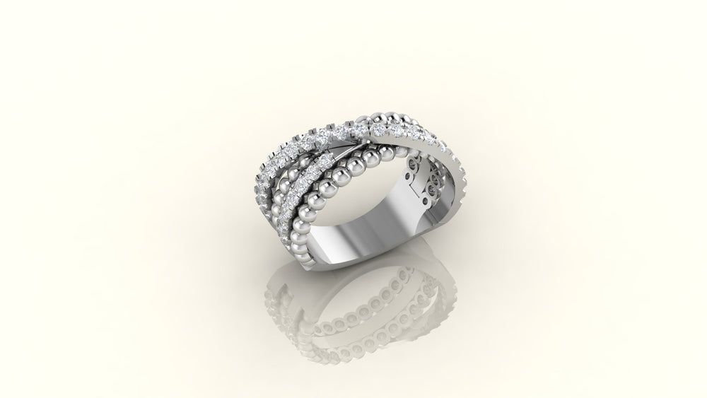 Celeste Crossover Ring