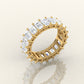 Exquisite Emerald Cut Diamond Ring