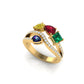 1.	ColorMuse Four-Stone Ring S641