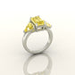 Triple Gem Radiance Ring