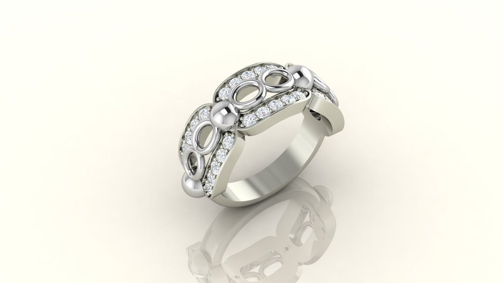 Luxurious Loop Ring