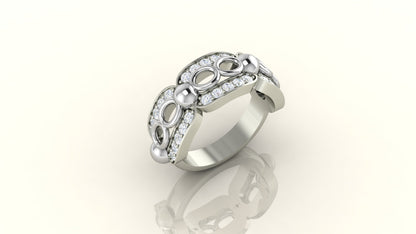 Luxurious Loop Ring