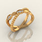 Dual Row Sparkling Ring