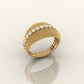 Sunlit Sparkle Weave Ring S194