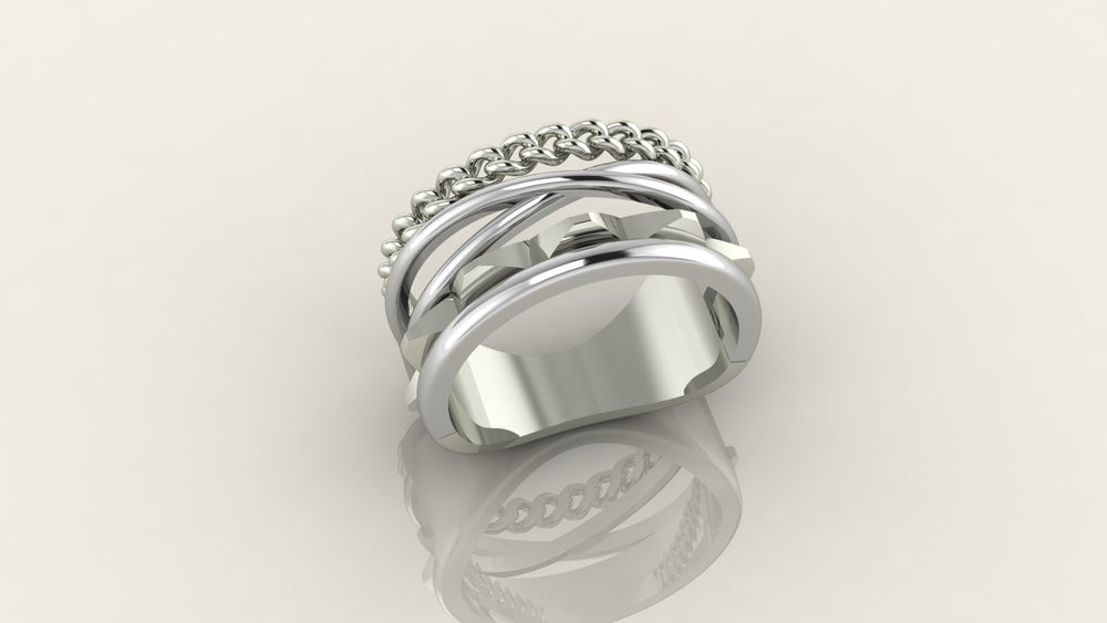 Braided Chain Ring