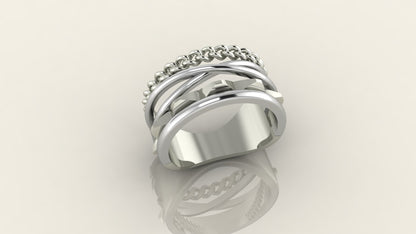 Braided Chain Ring
