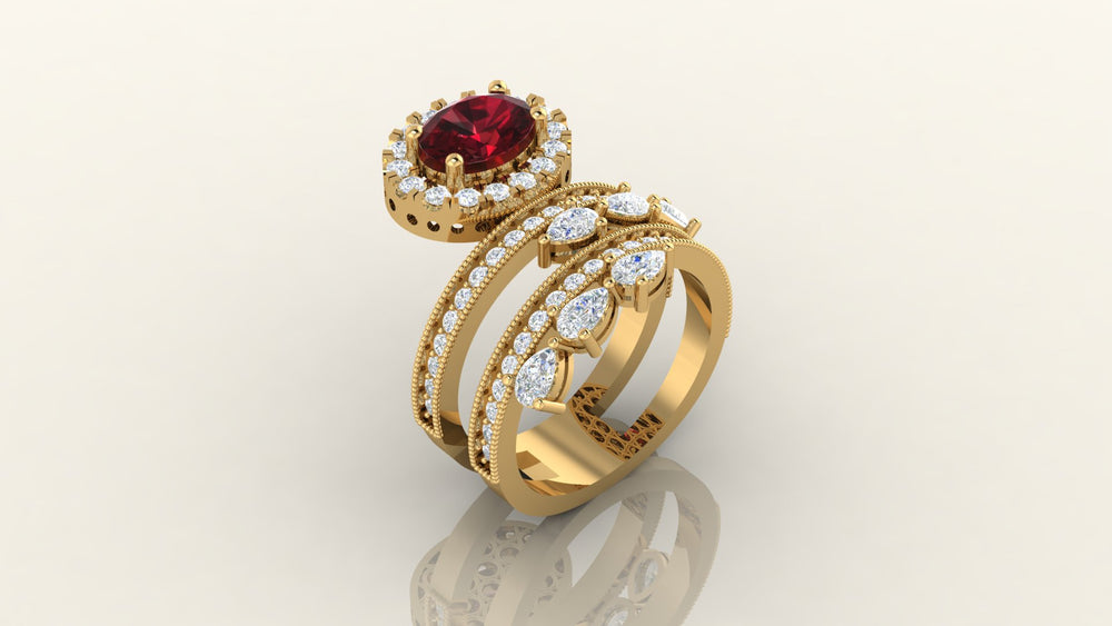 Scarlet Majesty Ring