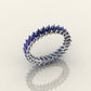 Amethyst Eternity Ring