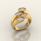Quadruple Elegance Diamond Ring