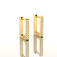 Chic Rectangular Drops Earrings