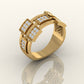Elegant Diamond - Studded Ring S16